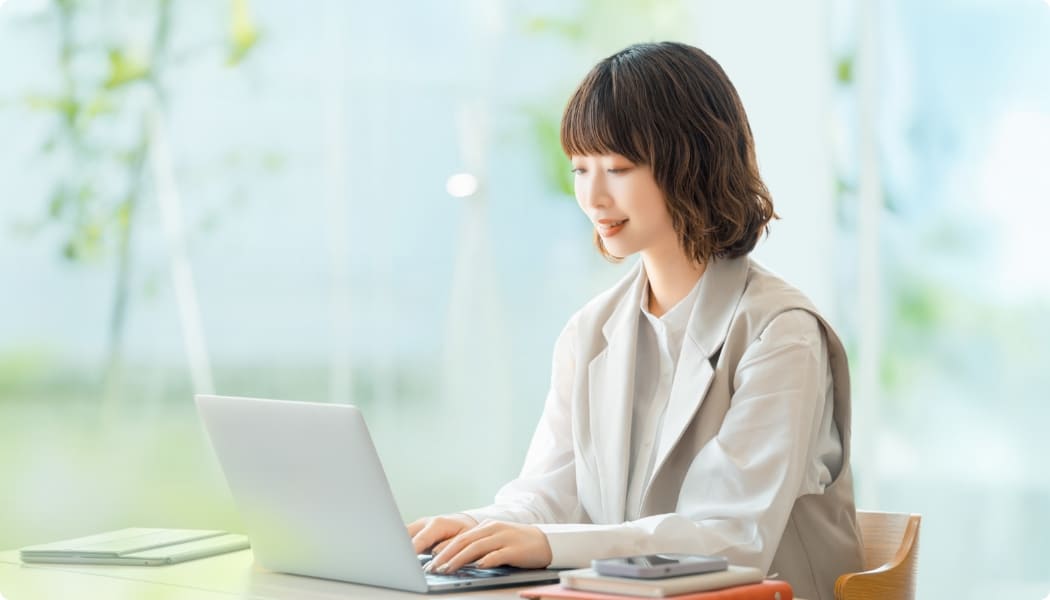 Webデザイナー役のイメージ写真